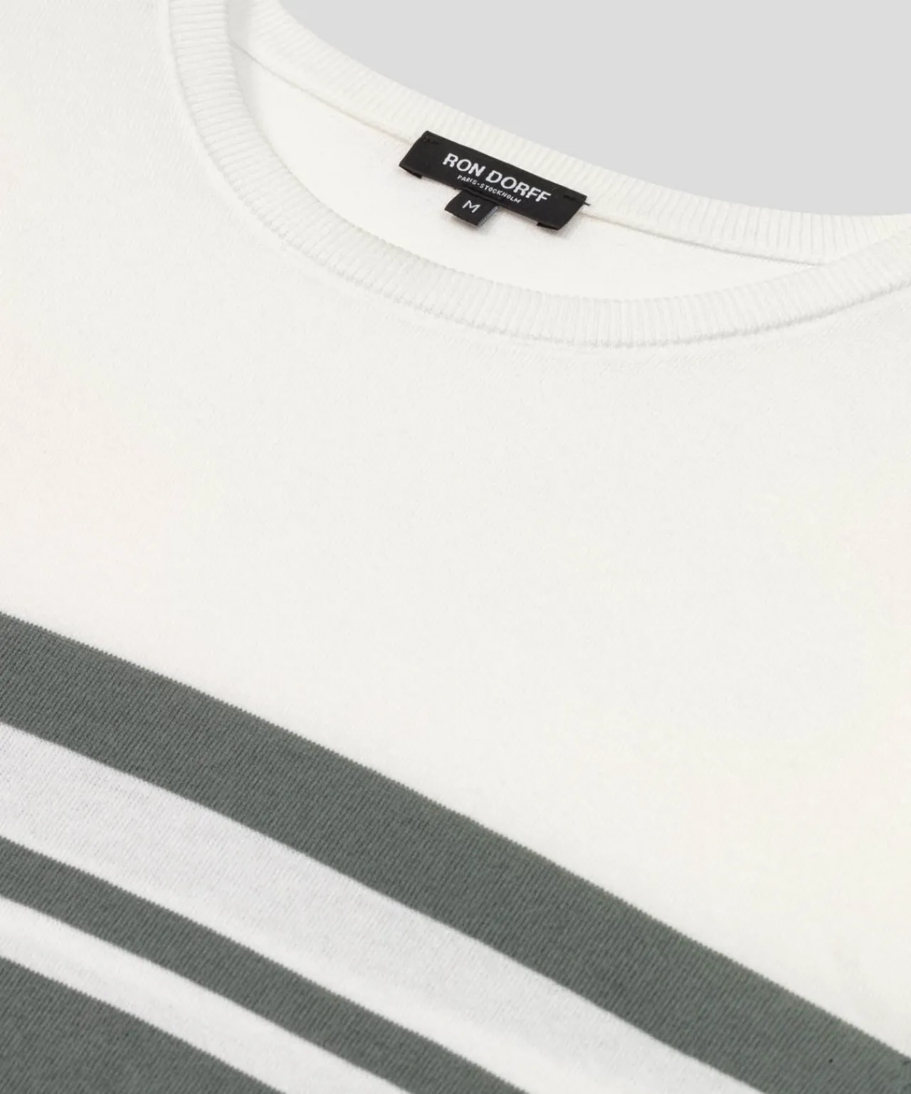 Ron Dorff Lounge T-Shirts | T-Shirts>Bicolor Knitted T-Shirt
