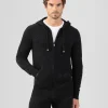 Ron Dorff Cashmere & Knitwear Tops>Cashmere Zipped Hoodie