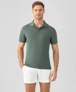 Ron Dorff Polo Shirts>Cotton Mesh RD Polo