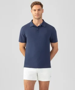Ron Dorff Polo Shirts>Cotton Mesh RD Polo