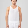Ron Dorff Pajamas | Lounge T-Shirts>Cotton Mesh Tank Top