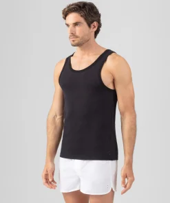 Ron Dorff Pajamas | Lounge T-Shirts>Cotton Mesh Tank Top
