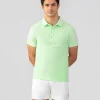 Ron Dorff Polo Shirts>Cotton Terry Polo w. Piqué Collar