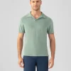 Ron Dorff Polo Shirts>Cotton Terry V Neck Polo
