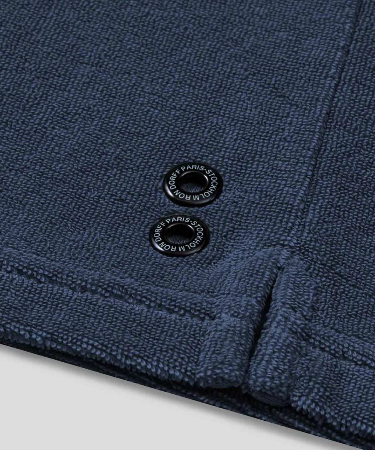 Ron Dorff Polo Shirts>Cotton Terry V Neck Polo