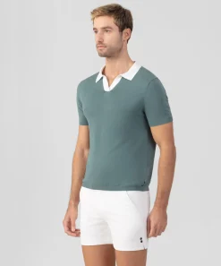 Ron Dorff Polo Shirts>Cotton-Linen Polo