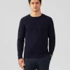Ron Dorff Cashmere & Knitwear Tops>Cotton-Wool Sweater w. Side Rib