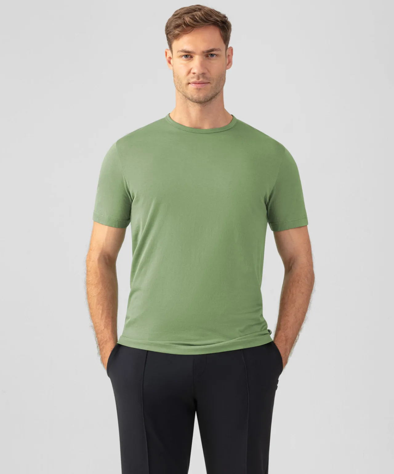 Ron Dorff Lounge T-Shirts | T-Shirts>Crew Neck T-Shirt Eyelet Edition
