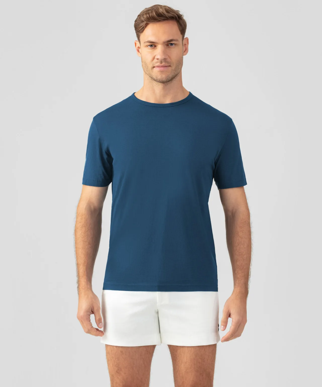 Ron Dorff Lounge T-Shirts | T-Shirts>Crew Neck T-Shirt Eyelet Edition
