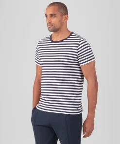 Ron Dorff Lounge T-Shirts | T-Shirts>Crew Neck T-Shirt Eyelet Edition