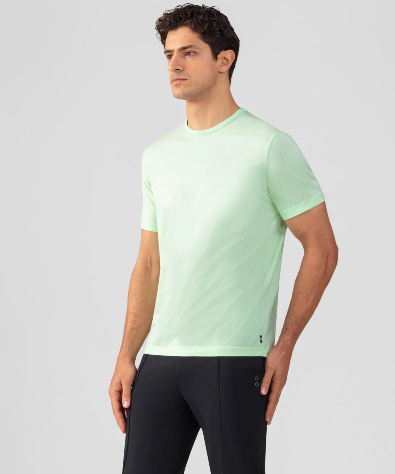Ron Dorff Lounge T-Shirts | T-Shirts>Crew Neck T-Shirt Eyelet Edition