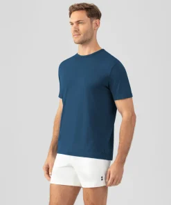 Ron Dorff Lounge T-Shirts | T-Shirts>Crew Neck T-Shirt Eyelet Edition