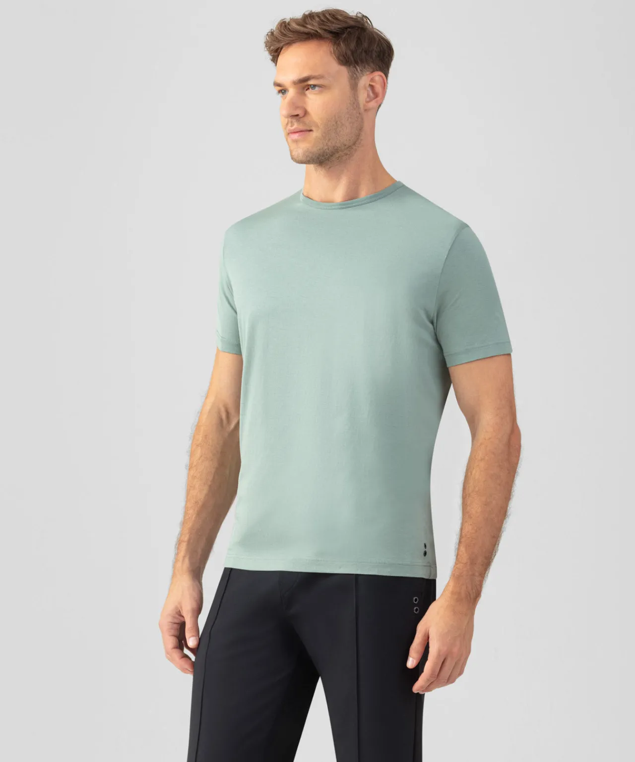 Ron Dorff Lounge T-Shirts | T-Shirts>Crew Neck T-Shirt Eyelet Edition