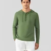 Ron Dorff Cashmere & Knitwear Tops>Light Cotton-Silk Hoodie Sweater