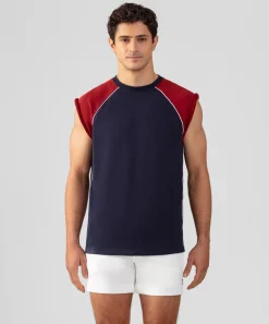 Ron Dorff Sweatshirts>Organic Cotton Sleeveless Sweatshirt