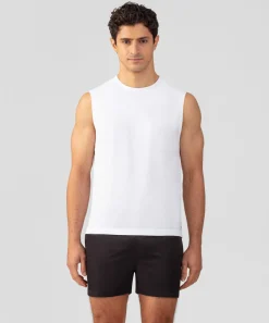 Ron Dorff T-Shirts | Lounge T-Shirts>Organic Cotton Sleeveless T-Shirt "74"