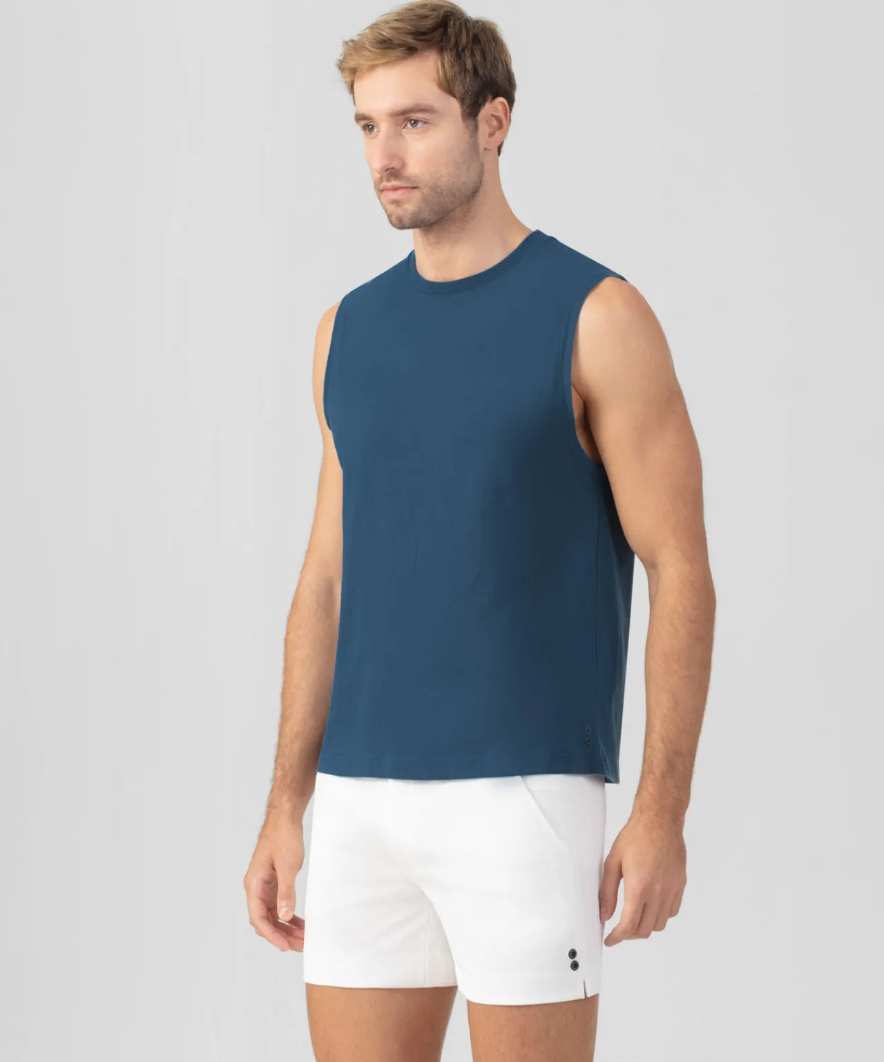 Ron Dorff Lounge T-Shirts | T-Shirts>Organic Cotton Sleeveless T-Shirt "74"