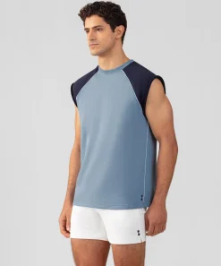 Ron Dorff Sweatshirts>Organic Cotton Sleeveless Sweatshirt