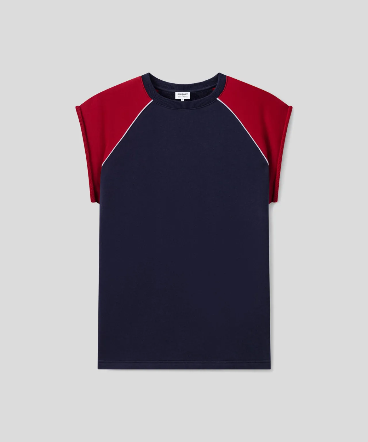 Ron Dorff Sweatshirts>Organic Cotton Sleeveless Sweatshirt