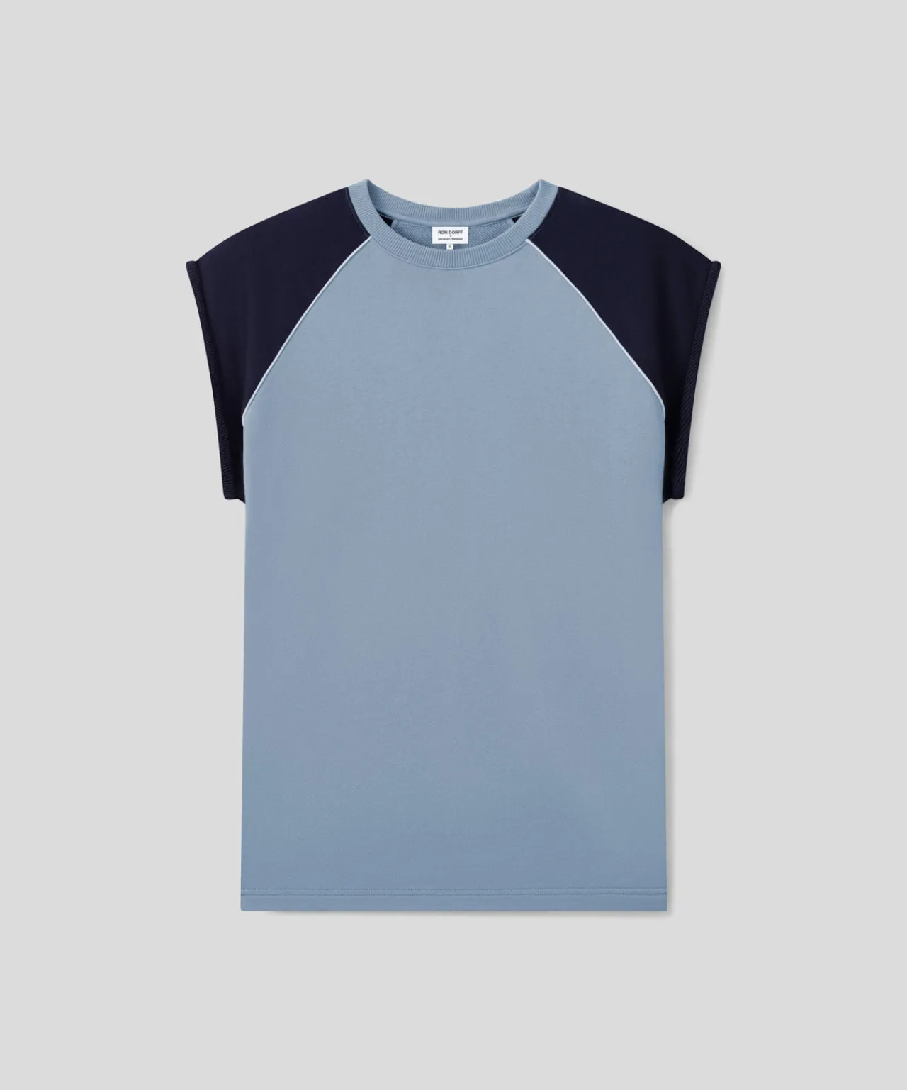 Ron Dorff Sweatshirts>Organic Cotton Sleeveless Sweatshirt
