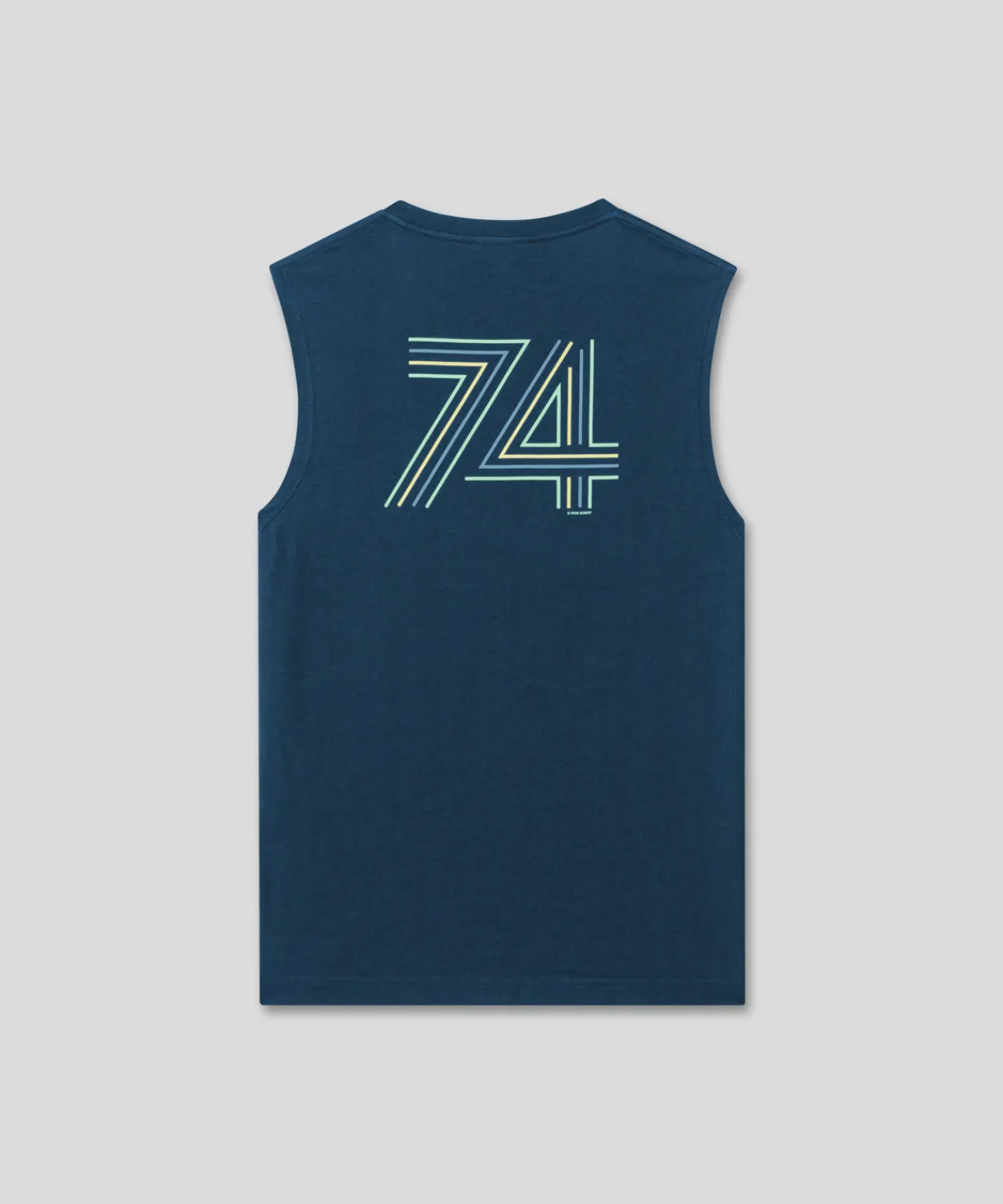 Ron Dorff Lounge T-Shirts | T-Shirts>Organic Cotton Sleeveless T-Shirt "74"