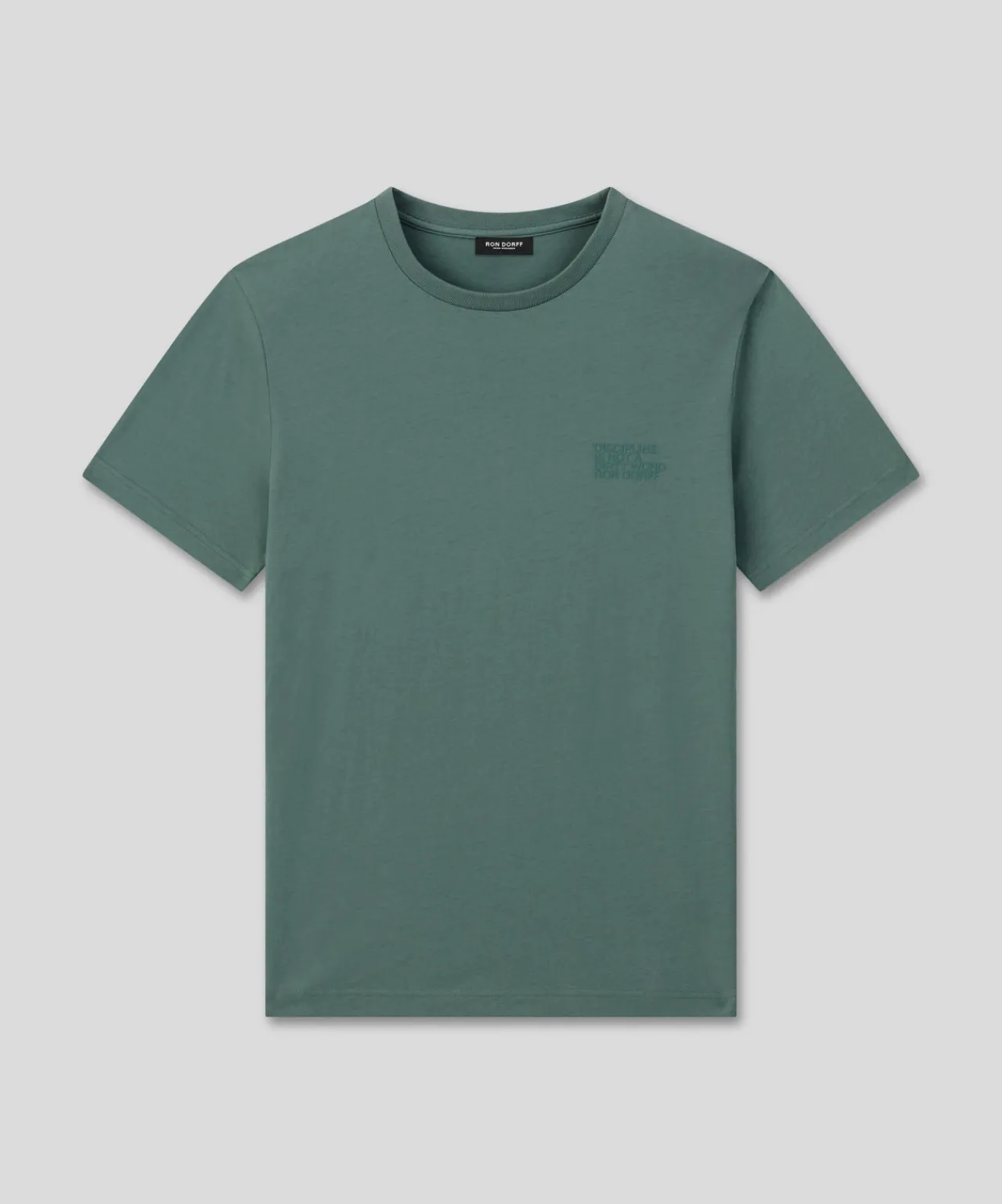 Ron Dorff Lounge T-Shirts | T-Shirts>Organic Cotton T-Shirt "DISCIPLINE"