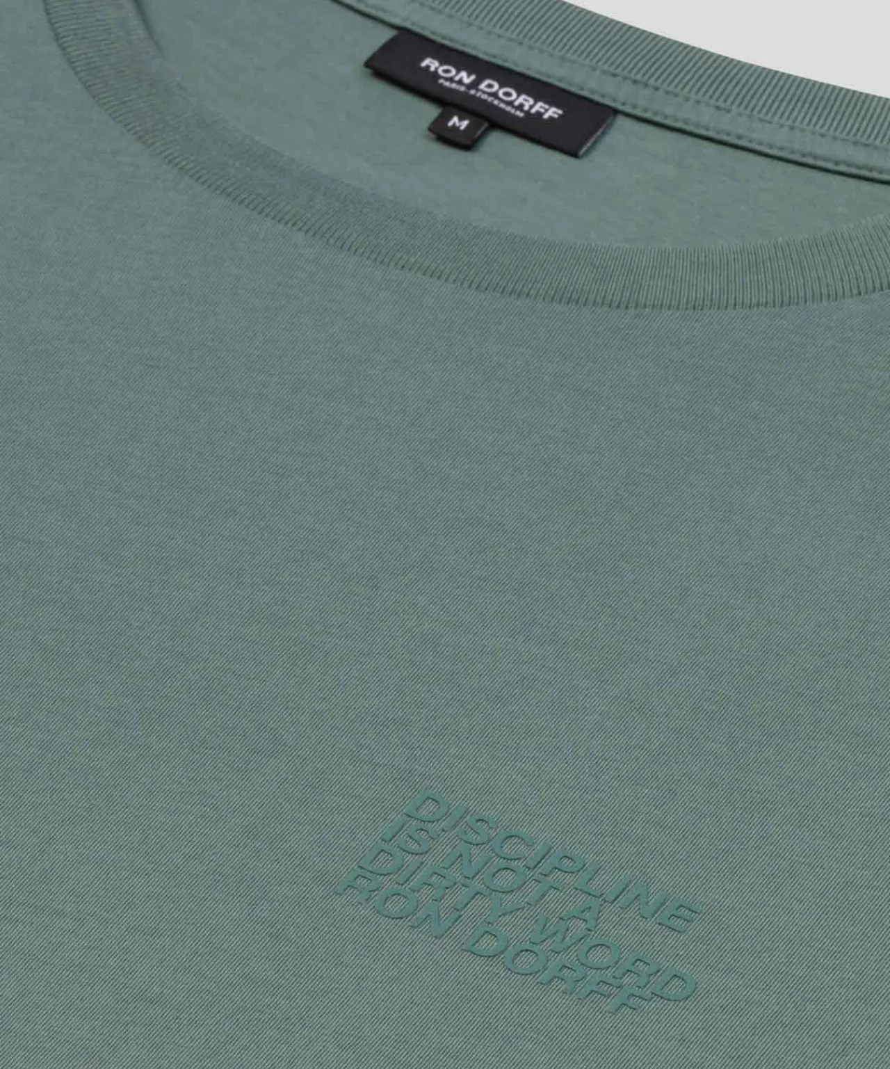 Ron Dorff Lounge T-Shirts | T-Shirts>Organic Cotton T-Shirt "DISCIPLINE"