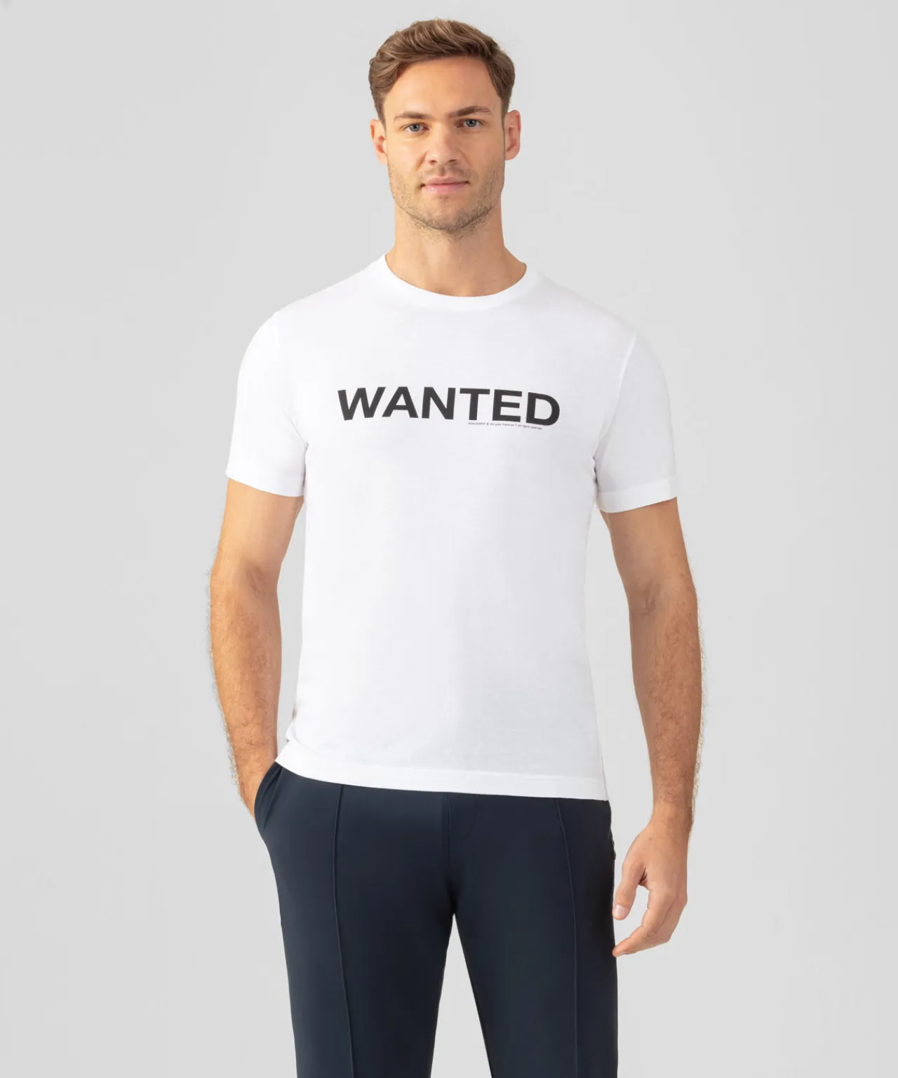 Ron Dorff Lounge T-Shirts | T-Shirts>Organic Cotton T-Shirt "WANTED"