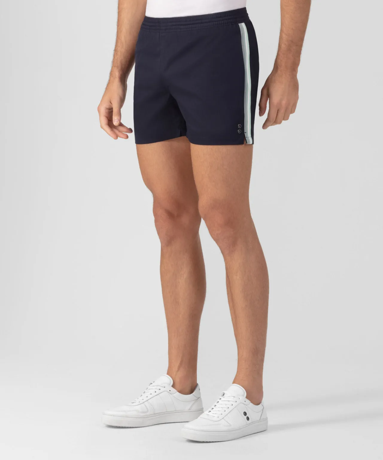 Ron Dorff Shorts>RD Exerciser Shorts w. Side Stripes