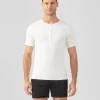 Ron Dorff Lounge T-Shirts | T-Shirts>Ribbed Short-Sleeved Henley