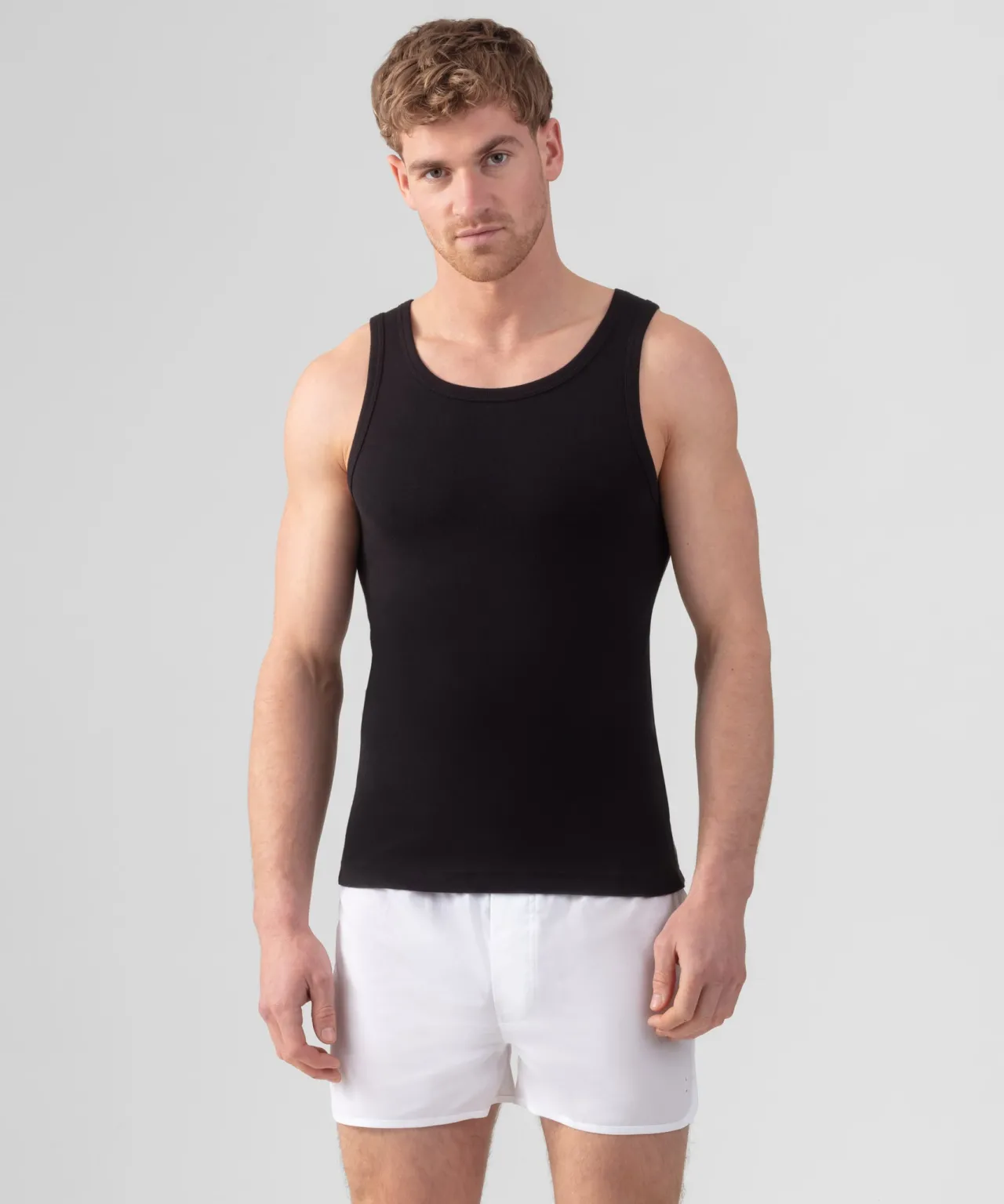 Ron Dorff Pajamas | Lounge T-Shirts>Ribbed Tank Top
