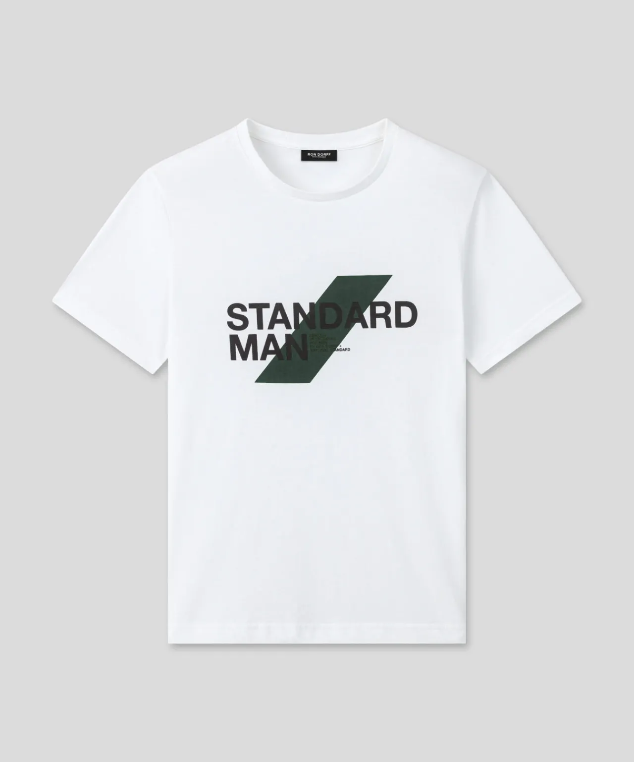 Ron Dorff Lounge T-Shirts | T-Shirts>+ NATIONAL STANDARD Organic Cotton T-Shirt "STANDARD MAN"