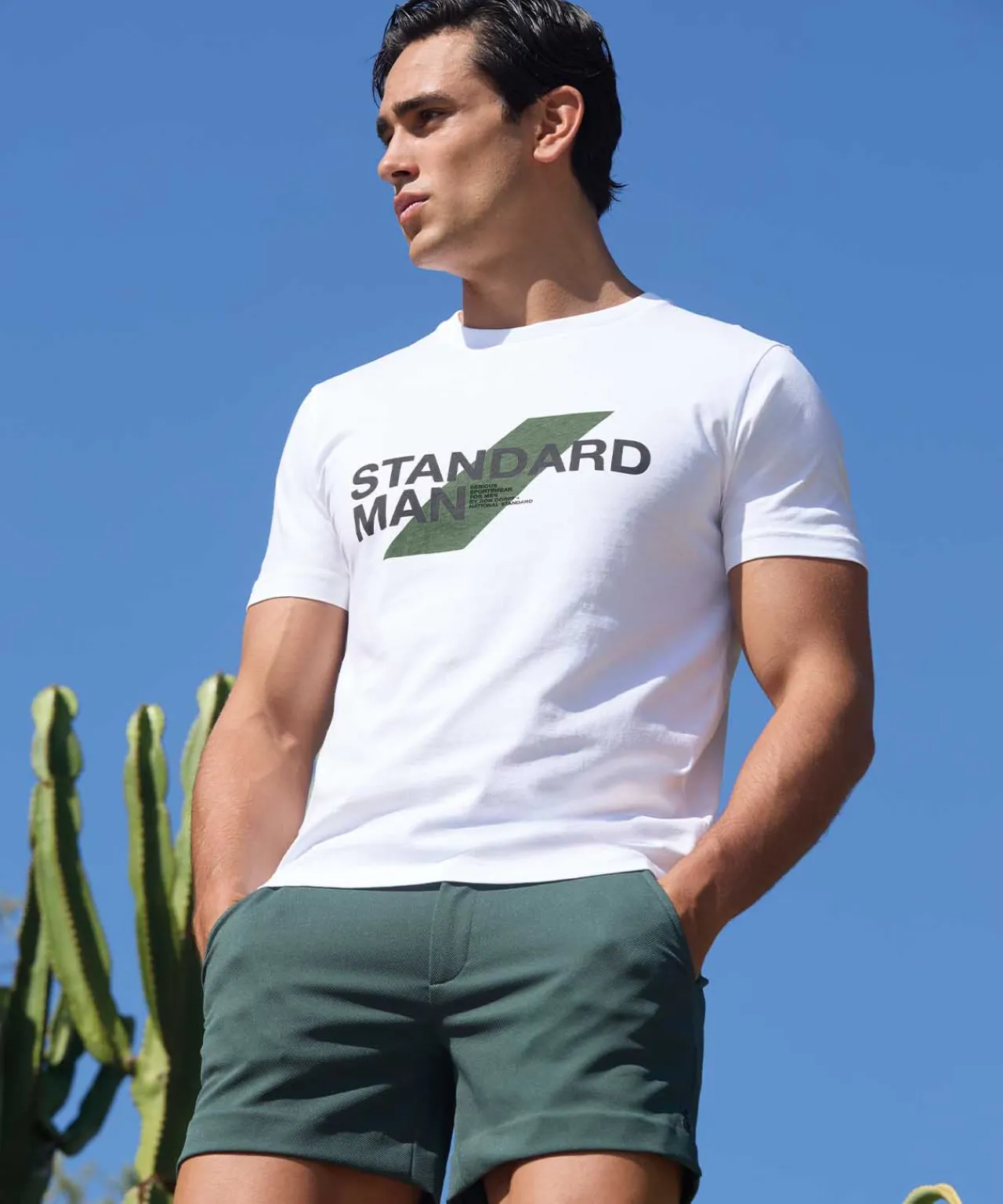 Ron Dorff Lounge T-Shirts | T-Shirts>+ NATIONAL STANDARD Organic Cotton T-Shirt "STANDARD MAN"