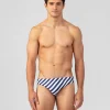 Ron Dorff Swim Briefs | Swim Briefs>Slim Swim Briefs w. Diagonal Stripes