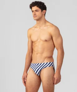 Ron Dorff Swim Briefs | Swim Briefs>Slim Swim Briefs w. Diagonal Stripes