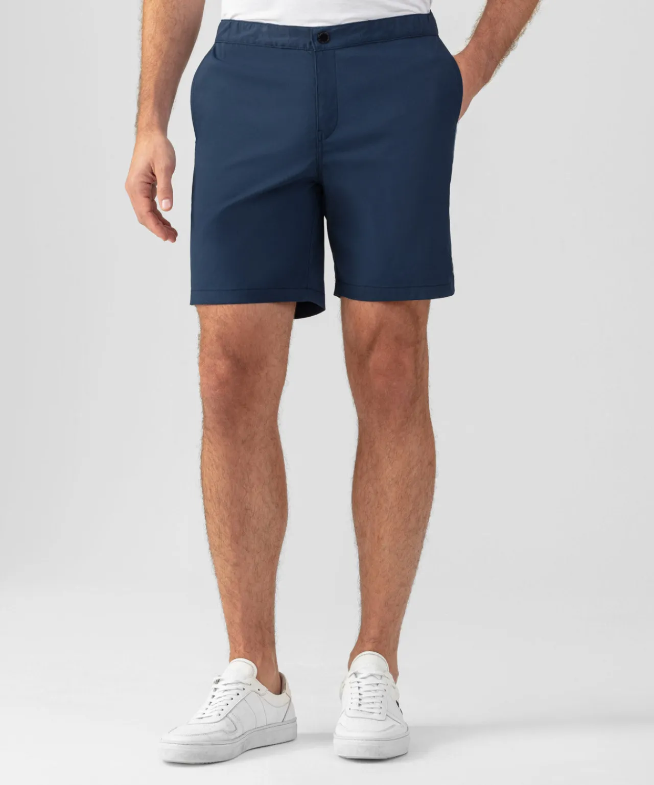 Ron Dorff Shorts>Sports Chino Shorts w. Side Stripes
