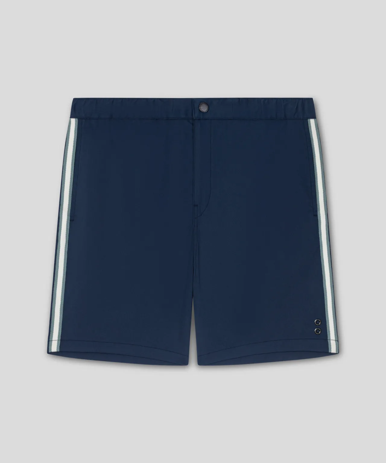 Ron Dorff Shorts>Sports Chino Shorts w. Side Stripes