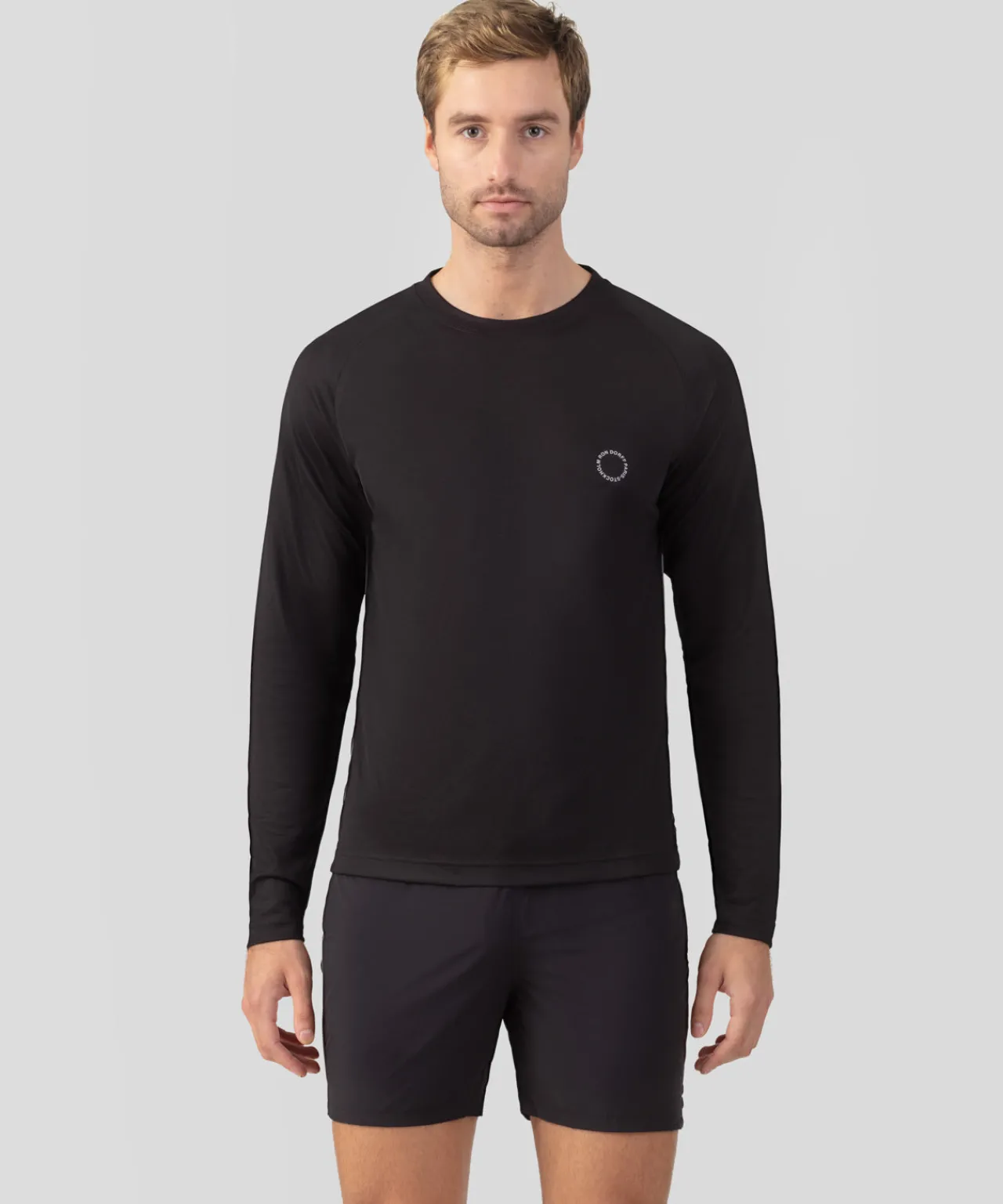 Ron Dorff Lounge T-Shirts | T-Shirts>Sports Long-Sleeved T-Shirt w. Reflective Piping