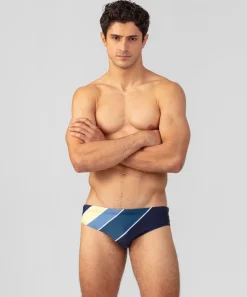 Ron Dorff Swim Briefs | Swim Briefs>Swim Briefs w. Diagonal Retro Stripes