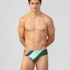Ron Dorff Swim Briefs | Swim Briefs>Swim Briefs w. Diagonal Retro Stripes