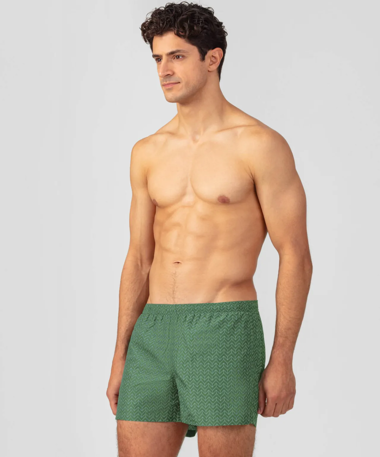 Ron Dorff Swim Shorts | Swim Shorts>Swim Shorts w. Nordic Line Pattern