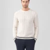 Ron Dorff Cashmere & Knitwear Tops>Wool Cashmere Tennis Sweater