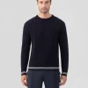 Ron Dorff Cashmere & Knitwear Tops>Wool Cashmere Tennis Sweater